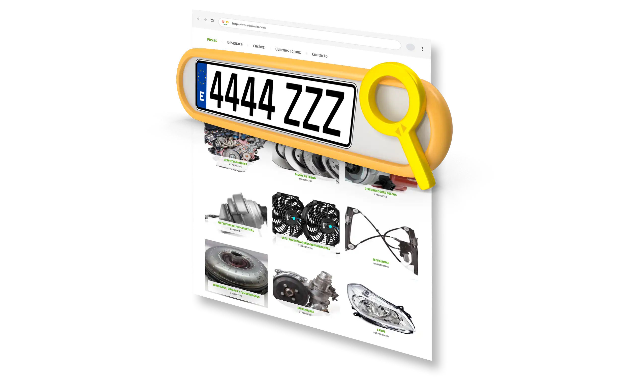 buscador matriculas españa coches